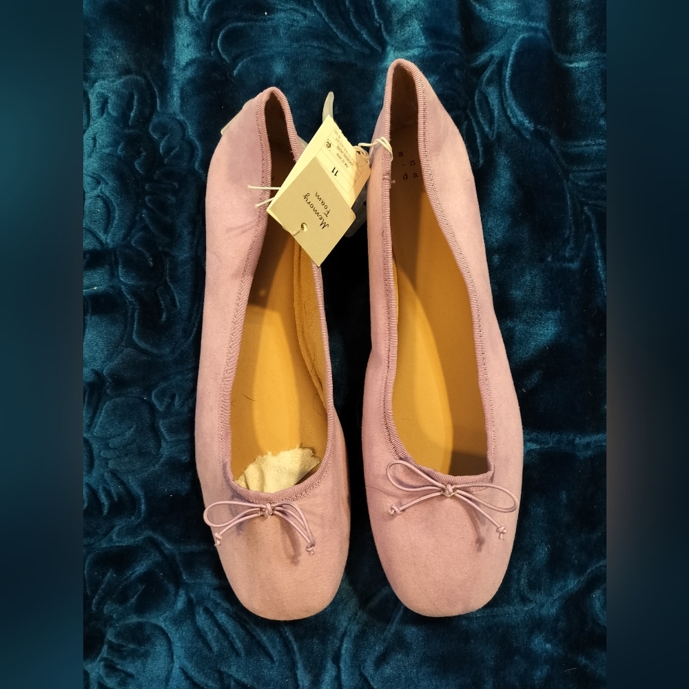 Nwt a new day lavender ballet flats size 11